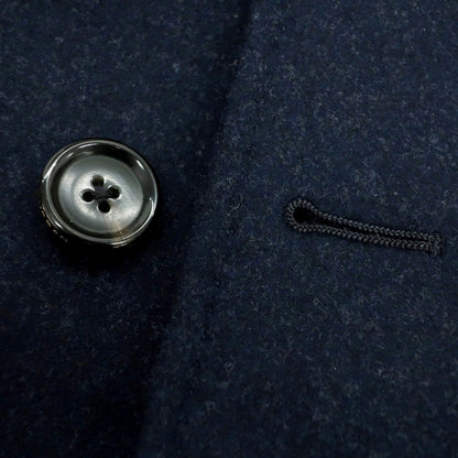 【中古】ダーバン D’URBAN ウール チェスターフィールドコート ダークネイビー【 Ｍ 】【 状態ランクA 】【 メンズ 】