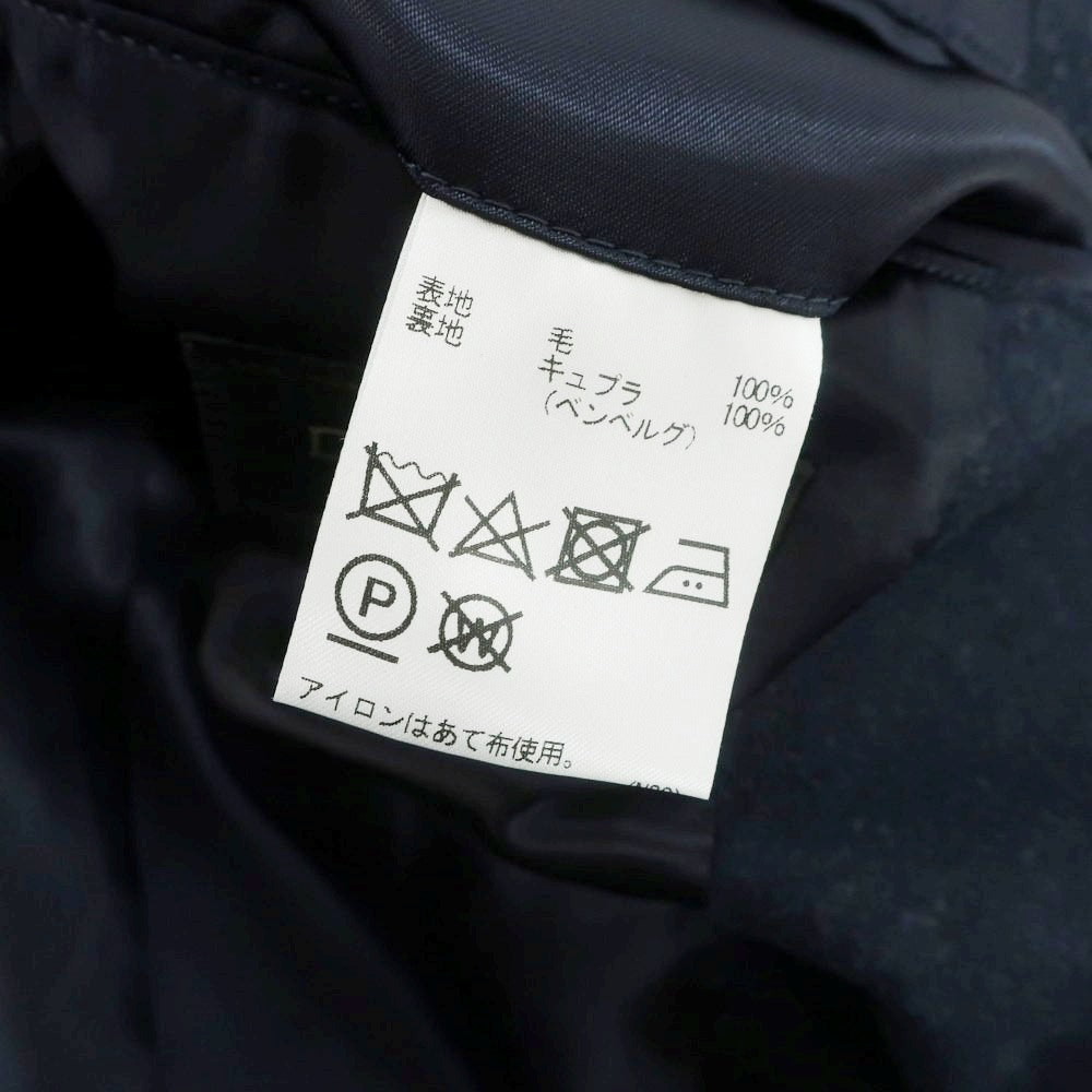 【中古】ダーバン D’URBAN ウール チェスターフィールドコート ダークネイビー【 サイズＭ 】【 状態ランクA 】【 メンズ 】 [APD]