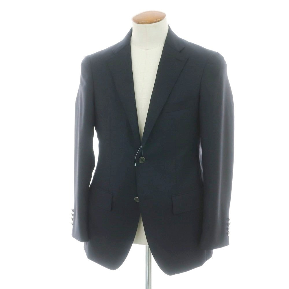 【中古】ダーバン D’URBAN ウール ダブル2B テーラードジャケット ダークネイビー【 A5 】【 状態ランクA 】【 メンズ 】