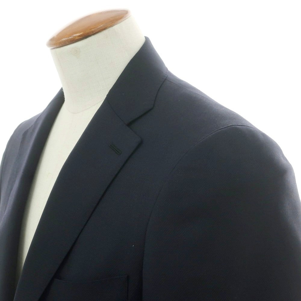 【中古】ダーバン D’URBAN ウール ダブル2B テーラードジャケット ダークネイビー【 A5 】【 状態ランクA 】【 メンズ 】