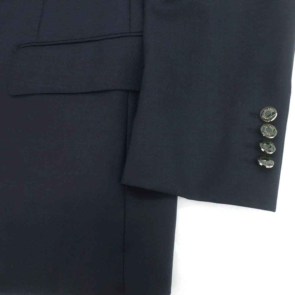 【中古】ダーバン D’URBAN ウール ダブル2B テーラードジャケット ダークネイビー【 A5 】【 状態ランクA 】【 メンズ 】