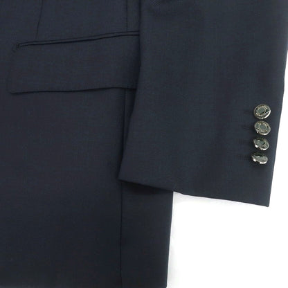 【中古】ダーバン D’URBAN ウール ダブル2B テーラードジャケット ダークネイビー【 A5 】【 状態ランクA 】【 メンズ 】