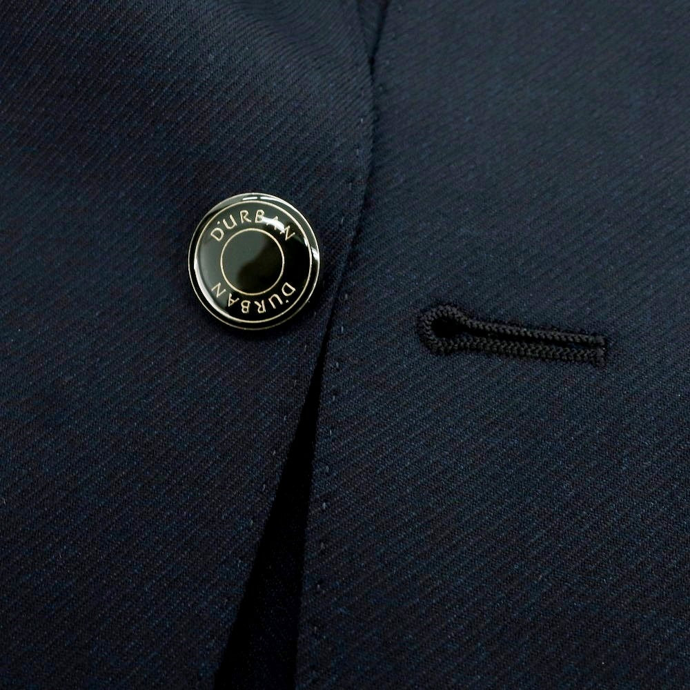 【中古】ダーバン D’URBAN ウール ダブル2B テーラードジャケット ダークネイビー【 A5 】【 状態ランクA 】【 メンズ 】