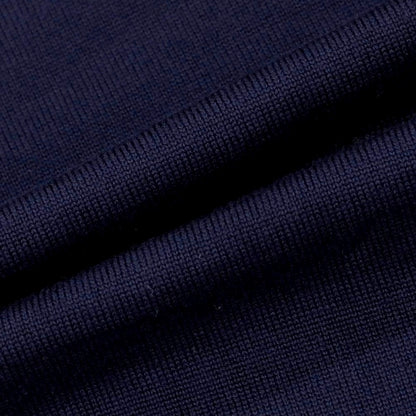 【中古】ダーバン D’URBAN ハイゲージ ウール タートルネック プルオーバーニット ネイビー【 M 】【 状態ランクA 】【 メンズ 】