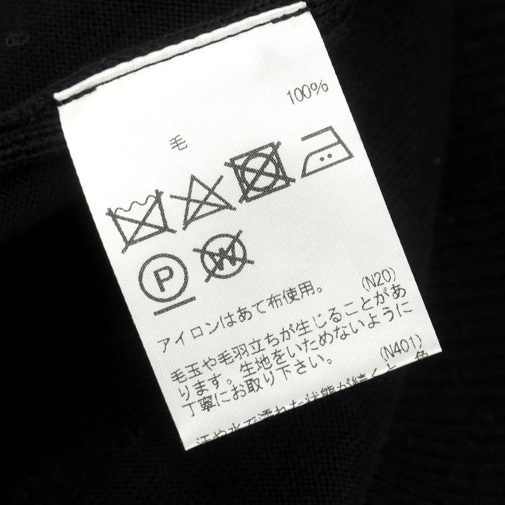 【中古】ダーバン D’URBAN ハイゲージ ウール タートルネック プルオーバーニット ブラック【 M 】【 状態ランクA 】【 メンズ 】