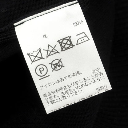 【中古】ダーバン D’URBAN ハイゲージ ウール タートルネック プルオーバーニット ブラック【 M 】【 状態ランクA 】【 メンズ 】