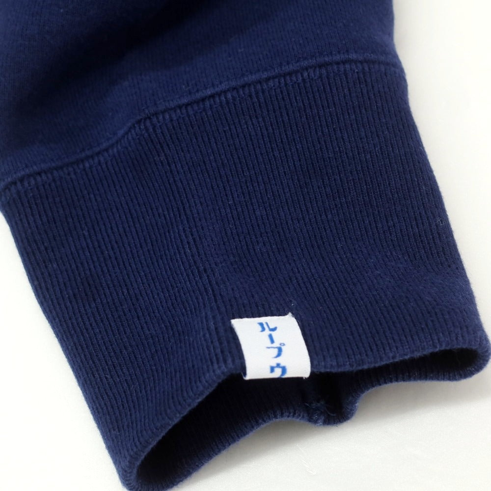 【中古】ループウィラー LOOPWHEELER BEAMS PLUS別注 コットン クルーネック スウェット ネイビー【 M 】【 状態ランクC 】【 メンズ 】