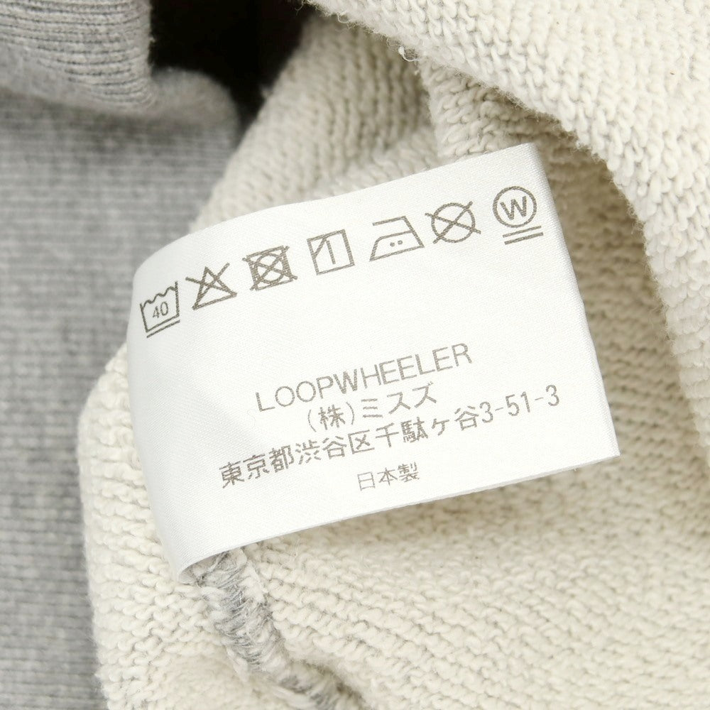 【中古】ループウィラー LOOPWHEELER BEAMS PLUS別注 コットン クルーネック スウェット グレー【 M 】【 状態ランクB 】【 メンズ 】