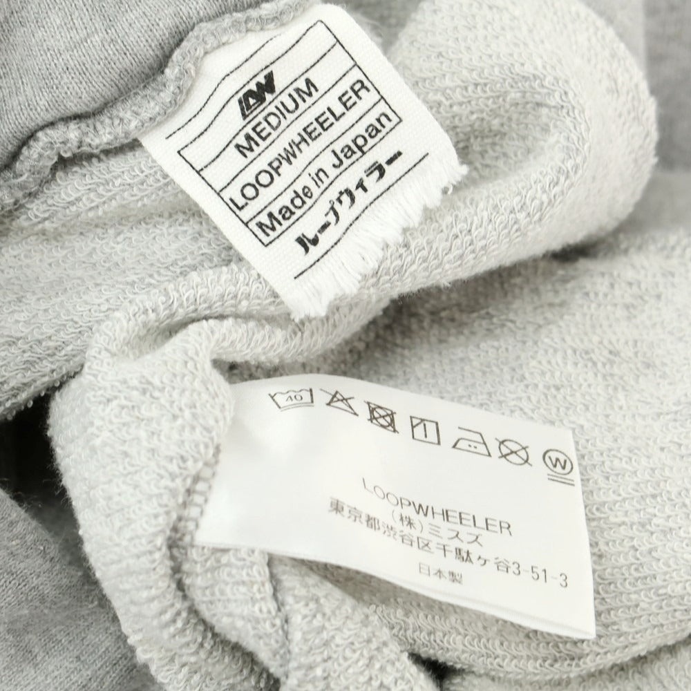 【中古】ループウィラー LOOPWHEELER コットン スウェットパンツ グレー【 M 】【 状態ランクC 】【 メンズ 】