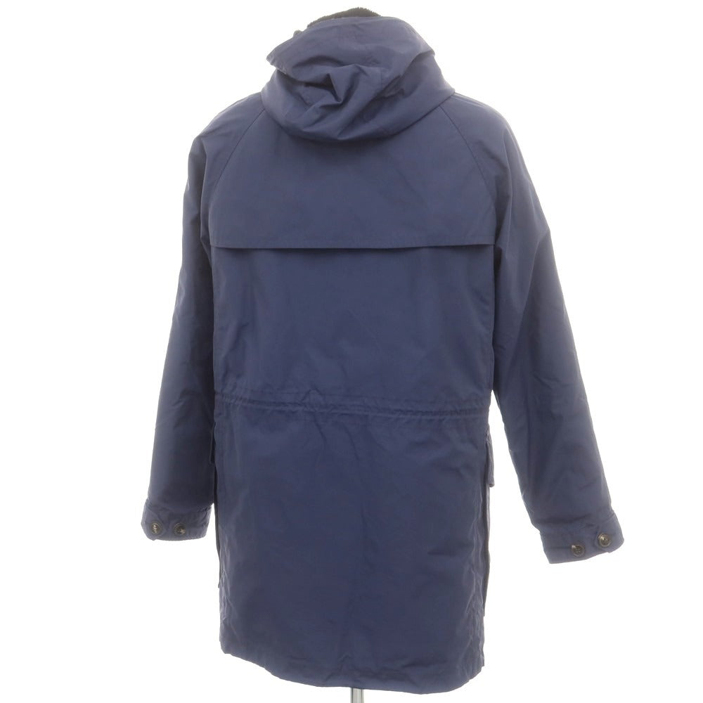 【中古】ヒストリック HISTORIC ポリエステル 中綿 フーデッドコート ライトネイビー系【 S 】【 状態ランクC 】【 メンズ 】