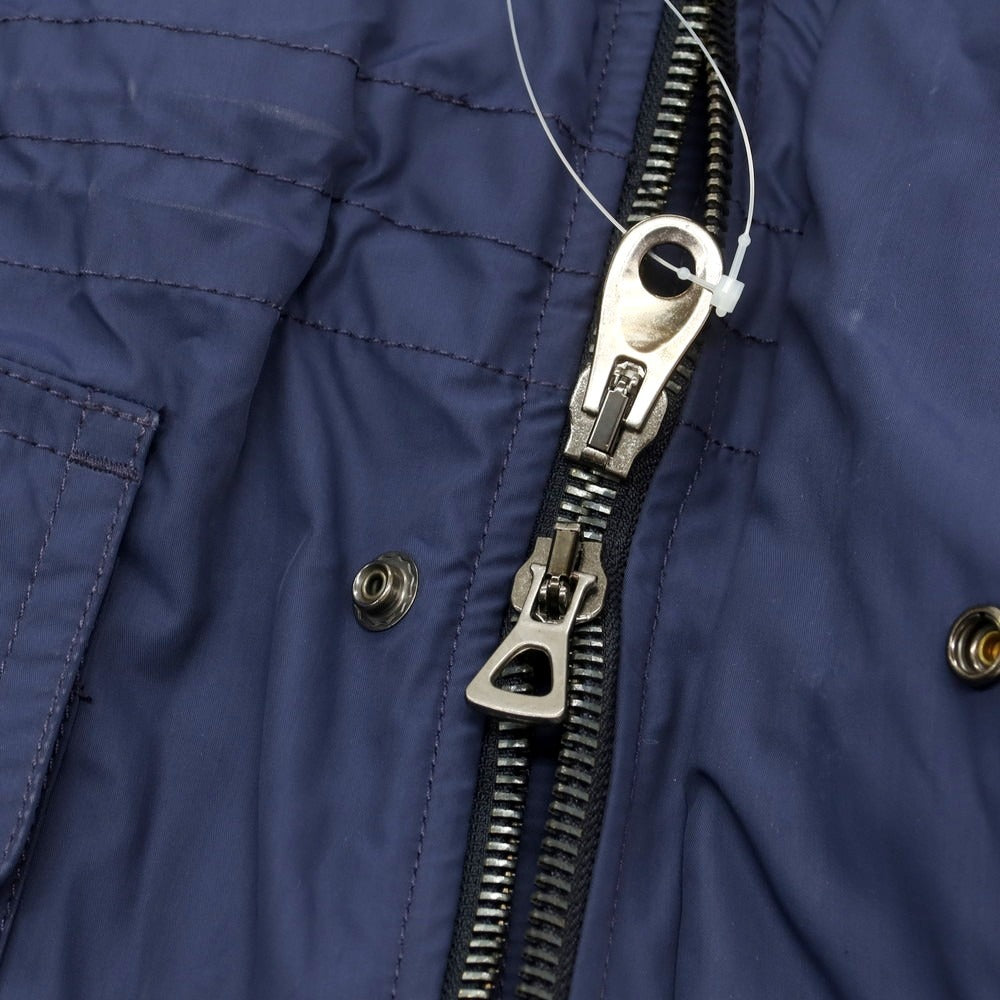 【中古】ヒストリック HISTORIC ポリエステル 中綿 フーデッドコート ライトネイビー系【 S 】【 状態ランクC 】【 メンズ 】