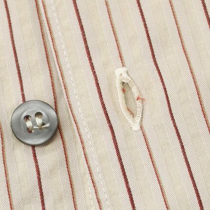 【中古】シーピーカンパニー C.P.Company コットン ストライプ カジュアルシャツ ベージュ【 3 】【 状態ランクC 】【 メンズ 】