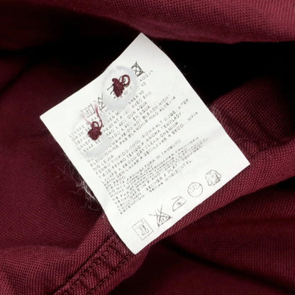 【中古】シーピーカンパニー C.P.Company コットン ボタンダウン カジュアルシャツ ワインレッド【 3 】【 状態ランクC 】【 メンズ 】