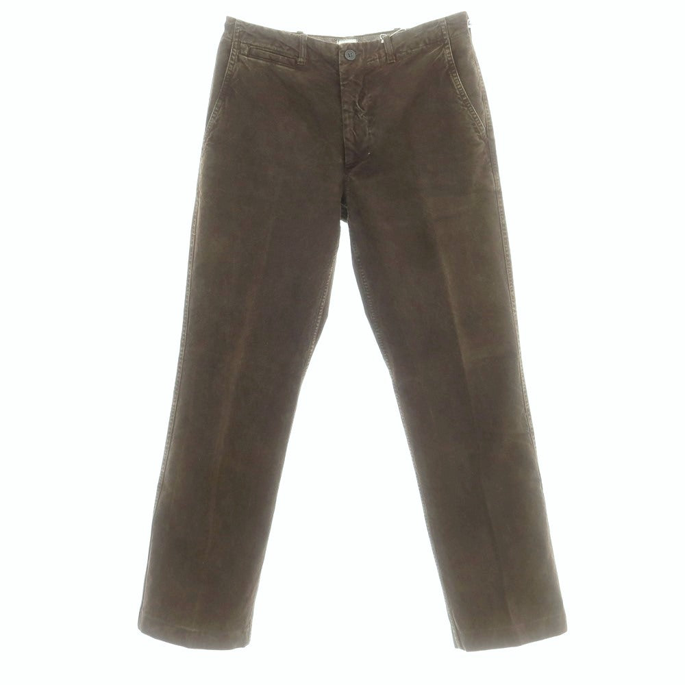 【中古】シーピーカンパニー C.P.Company コットンポリエステル ワークパンツ ダークオリーブブラウン【 サイズ46 】【 状態ランクC 】【 メンズ 】 [APD]