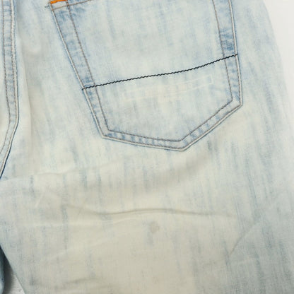 【中古】ストーンアイランド STONE ISLAND コットンリネン デニムパンツ ブルー【サイズ30】【 状態ランクC 】【 メンズ 】