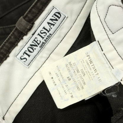 【中古】ストーンアイランド STONE ISLAND コットン ワークパンツ チャコールグレー【 46 】【 状態ランクC 】【 メンズ 】