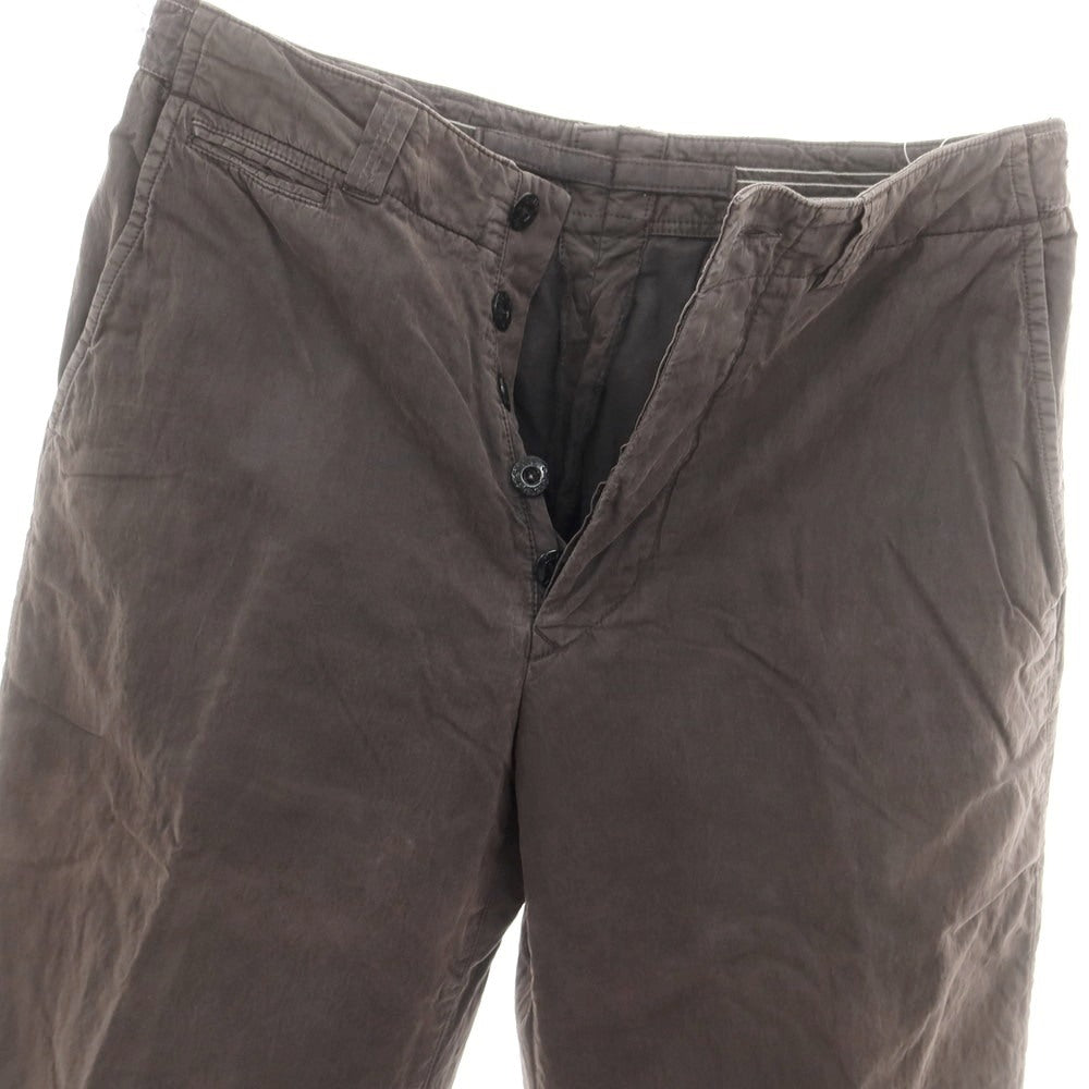 【中古】ストーンアイランド STONE ISLAND コットンナイロン ワークパンツ グレー【 46 】【 状態ランクD 】【 メンズ 】