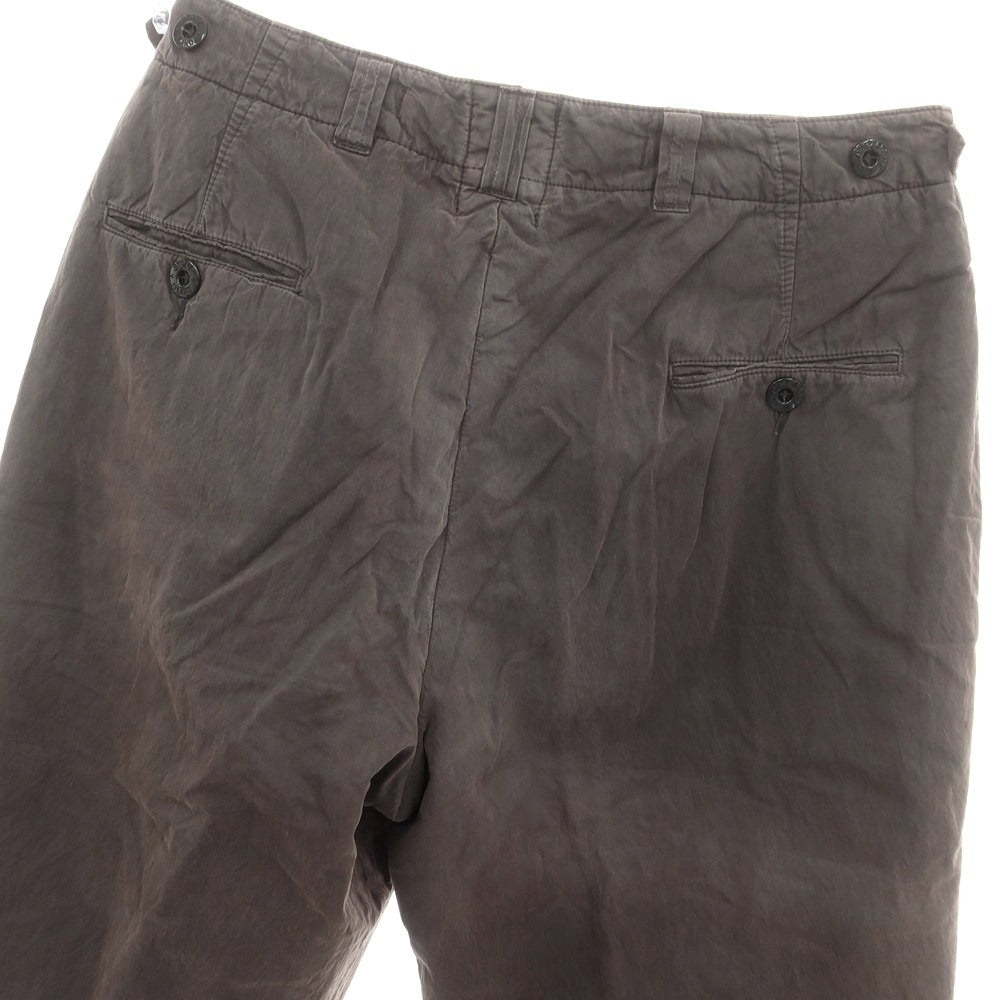 【中古】ストーンアイランド STONE ISLAND コットンナイロン ワークパンツ グレー【 46 】【 状態ランクD 】【 メンズ 】