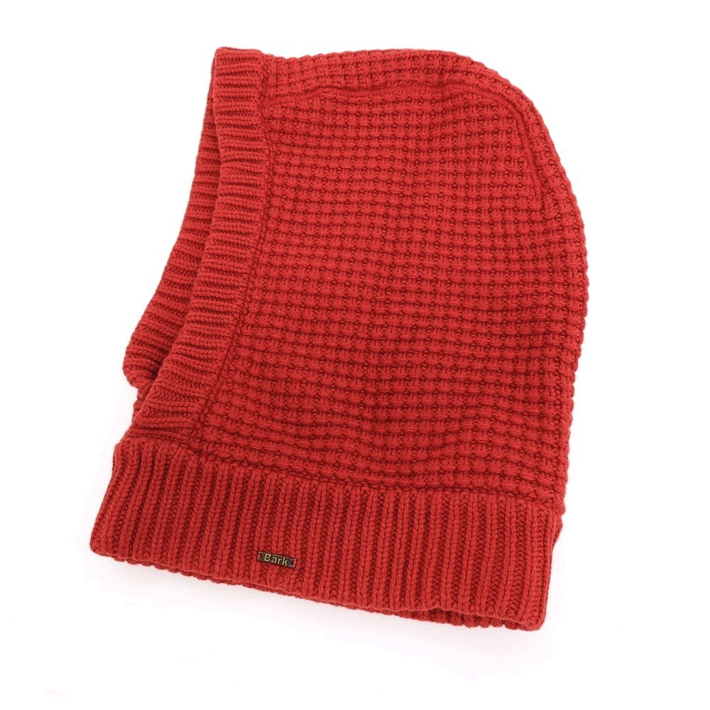 【中古】バーク BARK ウールナイロン ニット フードウォーマー レッド【サイズONE】【 状態ランクB 】【 メンズ 】
