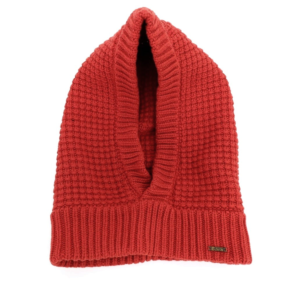 【中古】バーク BARK ウールナイロン ニット フードウォーマー レッド【サイズONE】【 状態ランクB 】【 メンズ 】