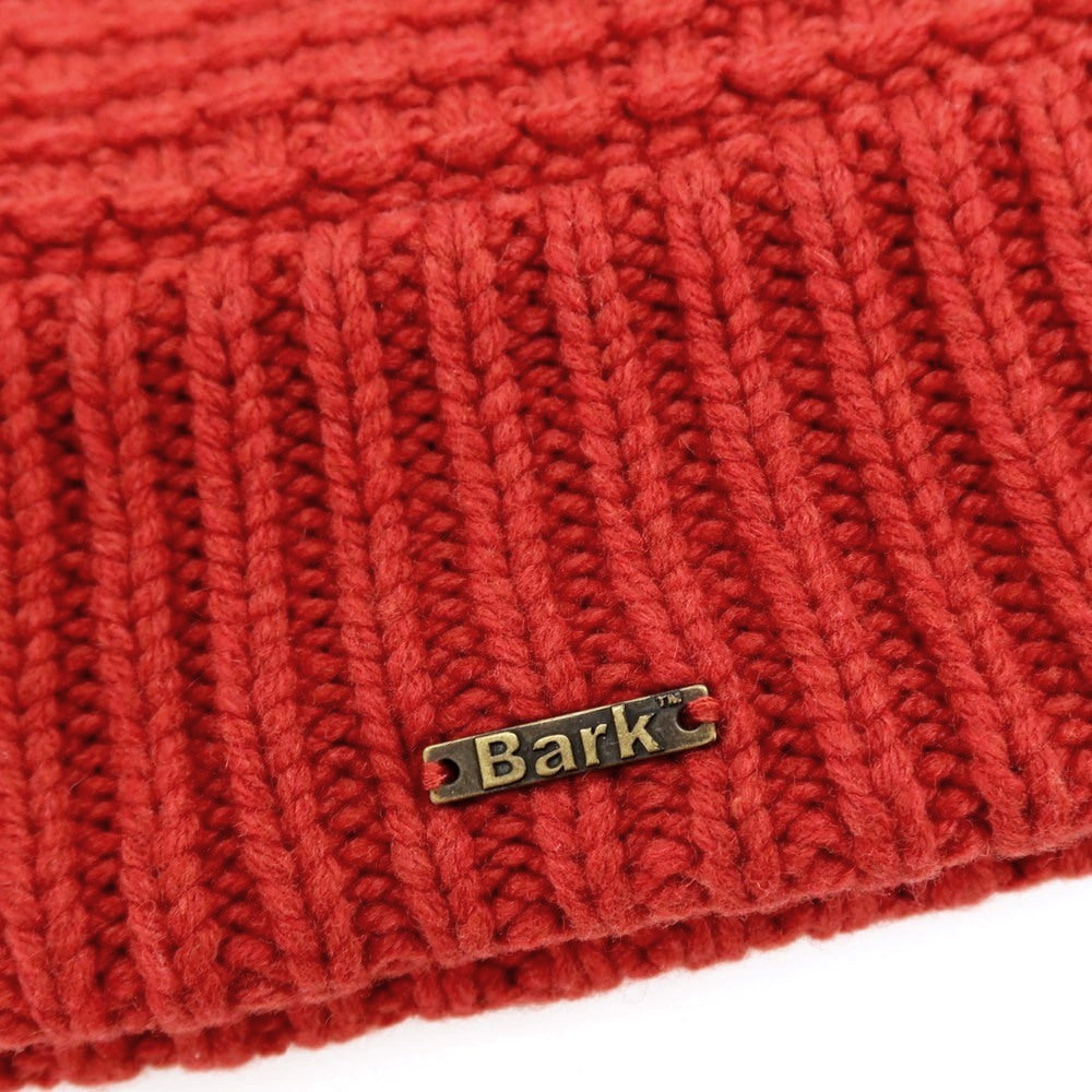 【中古】バーク BARK ウールナイロン ニット フードウォーマー レッド【サイズONE】【 状態ランクB 】【 メンズ 】