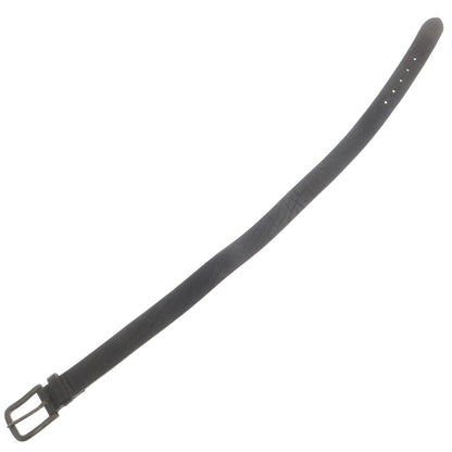 【中古】ストーンアイランド STONE ISLAND レザー ベルト ブラック【 80 】【 状態ランクB 】【 メンズ 】