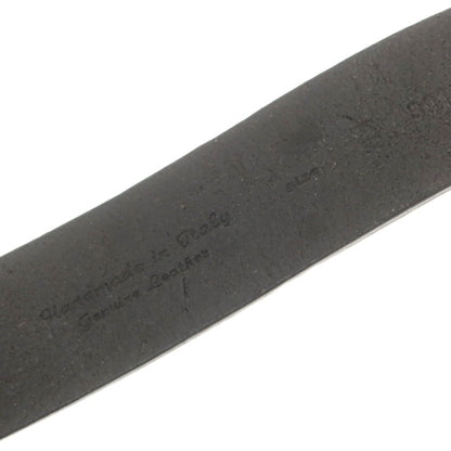 【中古】ストーンアイランド STONE ISLAND レザー ベルト ブラック【 80 】【 状態ランクB 】【 メンズ 】