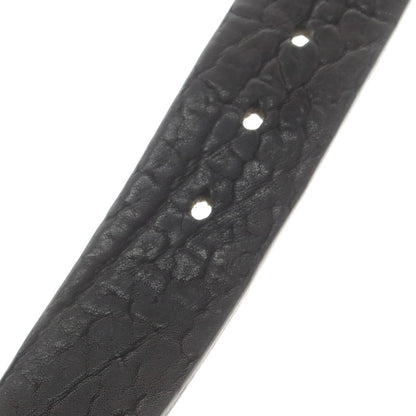 【中古】ストーンアイランド STONE ISLAND レザー ベルト ブラック【 80 】【 状態ランクB 】【 メンズ 】