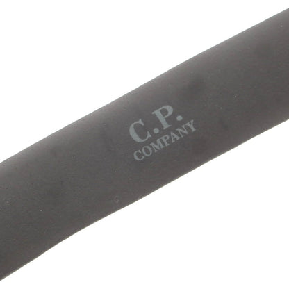 【中古】シーピーカンパニー C.P.Company レザー ベルト ブラックxシルバー【 80 】【 状態ランクC 】【 メンズ 】