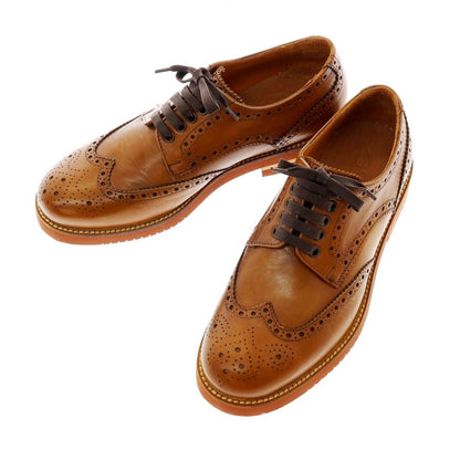 【中古】イルカンパゴ IL CAMPAGO ウイングチップ ドレスシューズ ブラウン【 40 】【 状態ランクA 】【 メンズ 】