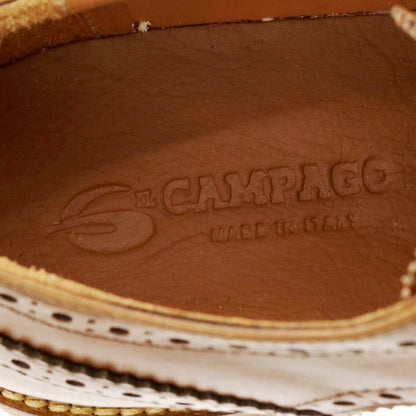 【中古】イルカンパゴ IL CAMPAGO ウイングチップ ドレスシューズ ブラウン【 40 】【 状態ランクA 】【 メンズ 】