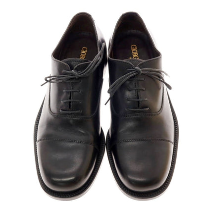 【中古】ジョルジオアルマーニ GIORGIO ARMANI ストレートチップ ドレスシューズ ブラック【 41 】【 状態ランクB 】【 メンズ 】