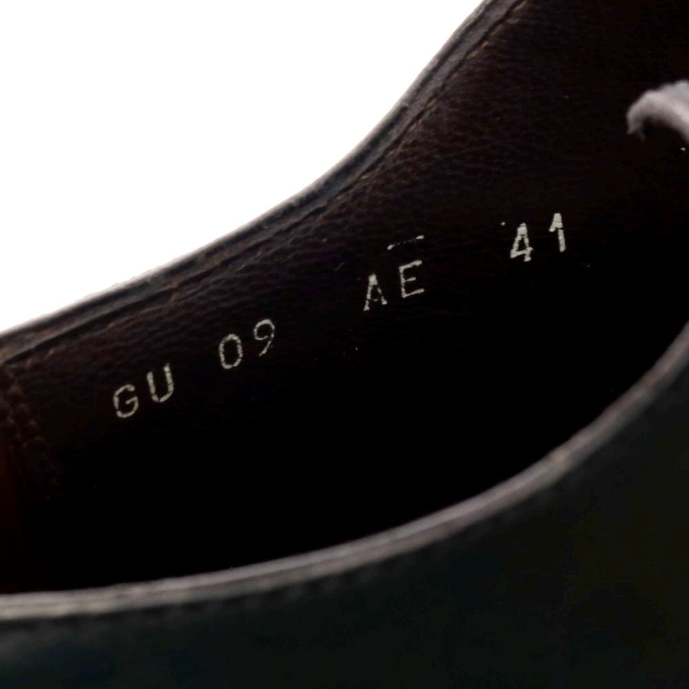 【中古】ジョルジオアルマーニ GIORGIO ARMANI ストレートチップ ドレスシューズ ブラック【 41 】【 状態ランクB 】【 メンズ 】