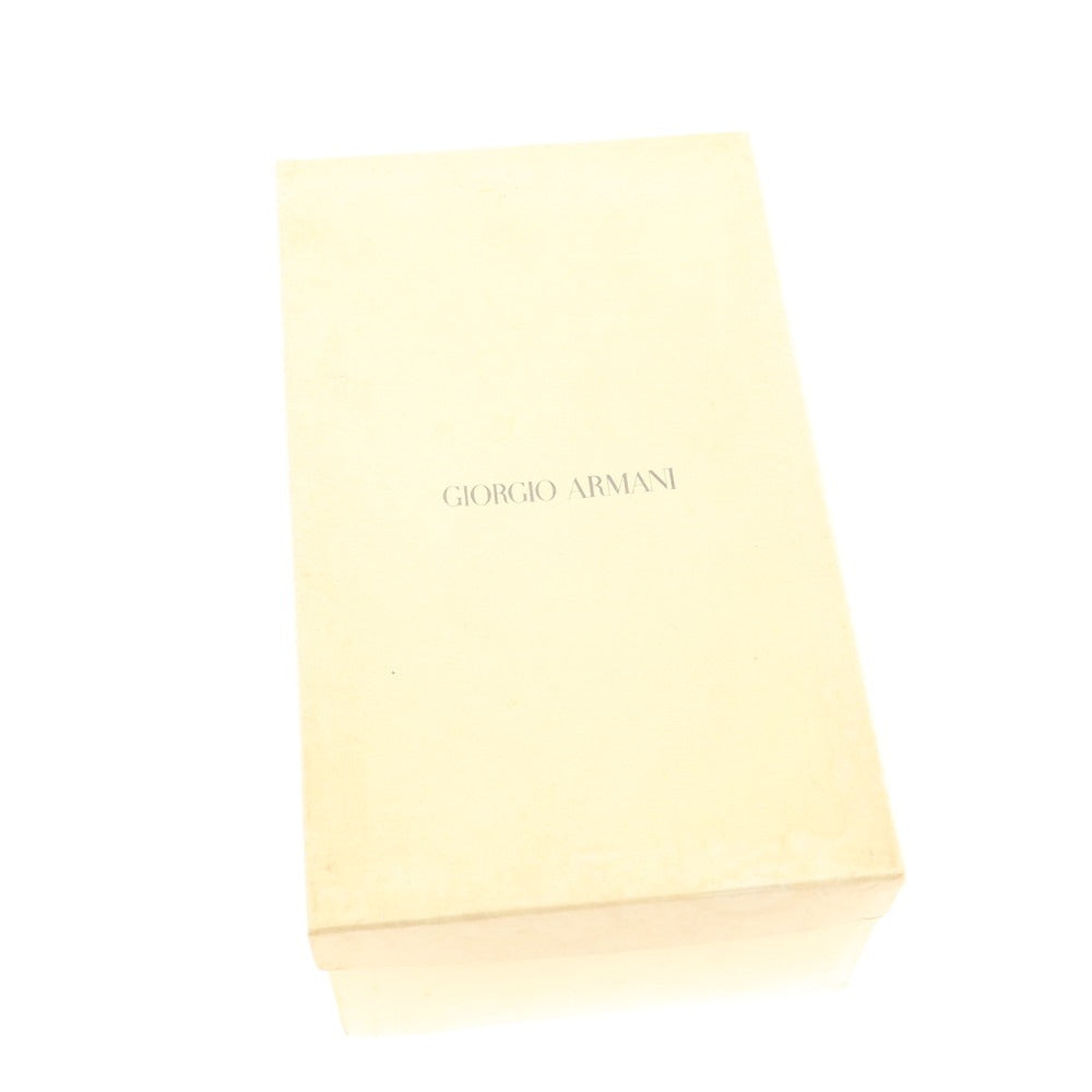 【中古】ジョルジオアルマーニ GIORGIO ARMANI ストレートチップ ドレスシューズ ブラック【 41 】【 状態ランクB 】【 メンズ 】