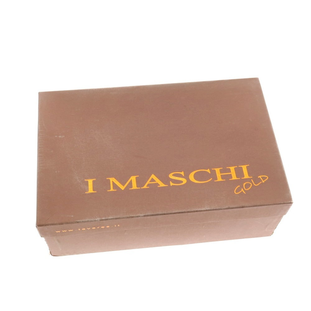 【中古】【未使用】イマッキ i maschi スニーカー ブラウン【 40 】【 状態ランクS 】【 メンズ 】