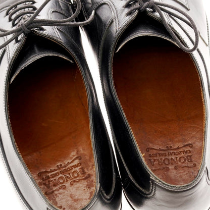 【中古】ボノーラ BONORA スプリットトゥ ドレスシューズ ブラック【 41 1/2 】【 状態ランクB 】【 メンズ 】