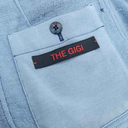 【中古】ザ ジジ THE GIGI ZIGGY T ガーメントダイ ウール ジャージー ダブル8B カジュアルジャケット ネイビーブルー【 52 】【 状態ランクB 】【 メンズ 】