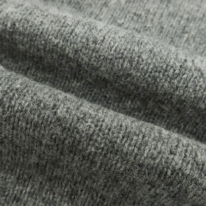 【中古】アンダーソン Anderson&amp;Co ウール プルオーバーニット グレー【 表記なし（L位） 】【 状態ランクB 】【 メンズ 】