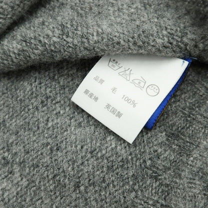 【中古】アンダーソン Anderson&amp;Co ウール プルオーバーニット グレー【 表記なし（L位） 】【 状態ランクB 】【 メンズ 】