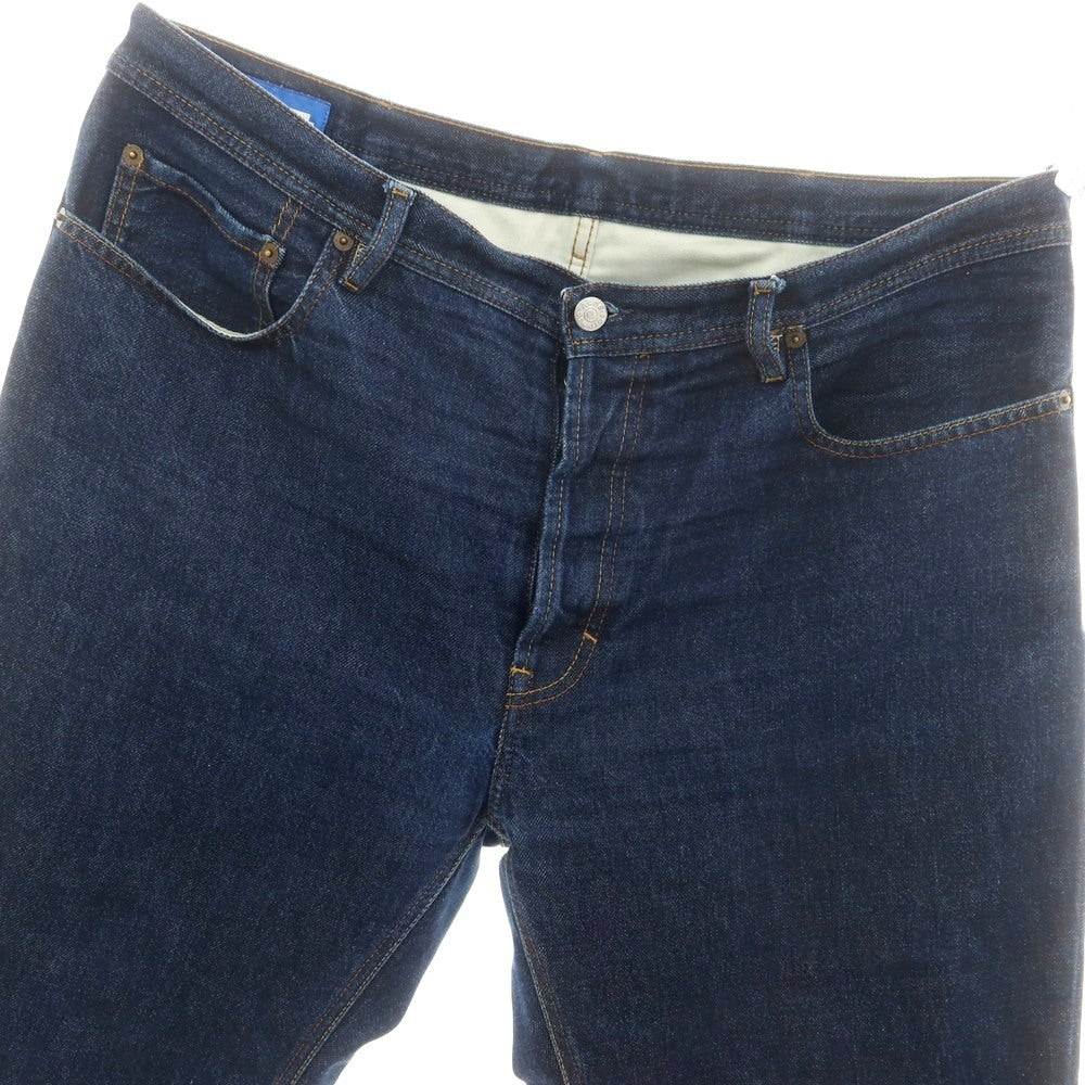 【中古】ブロコンスト Bla Konst コットン デニムパンツ ジーンズ ネイビー【 サイズ34 】【 状態ランクB 】【 メンズ 】 [APD]