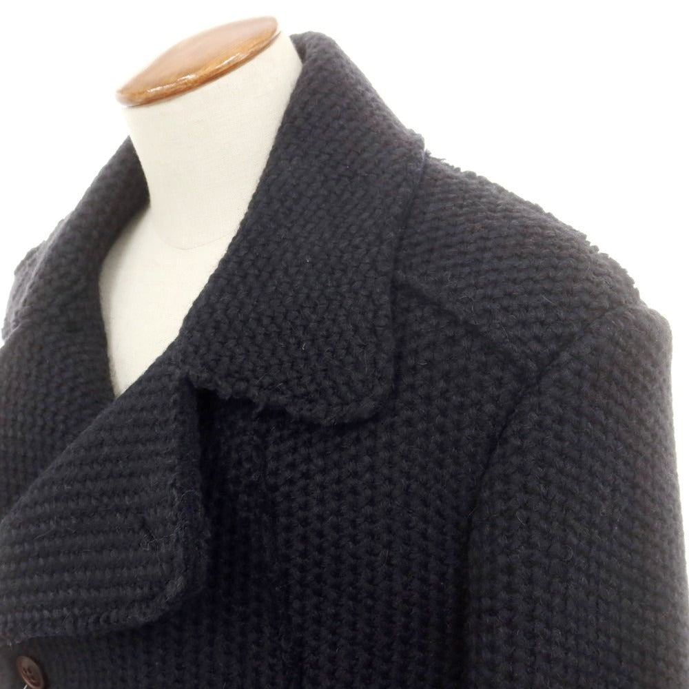 【中古】ロストインアルビオン LOST IN ALBION アクリルニット ピーコート ネイビー【 M 】【 状態ランクA 】【 メンズ 】