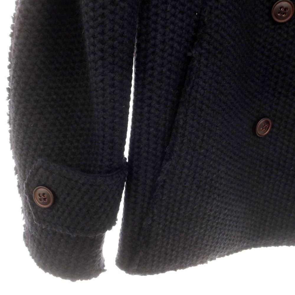 【中古】ロストインアルビオン LOST IN ALBION アクリルニット ピーコート ネイビー【 M 】【 状態ランクA 】【 メンズ 】