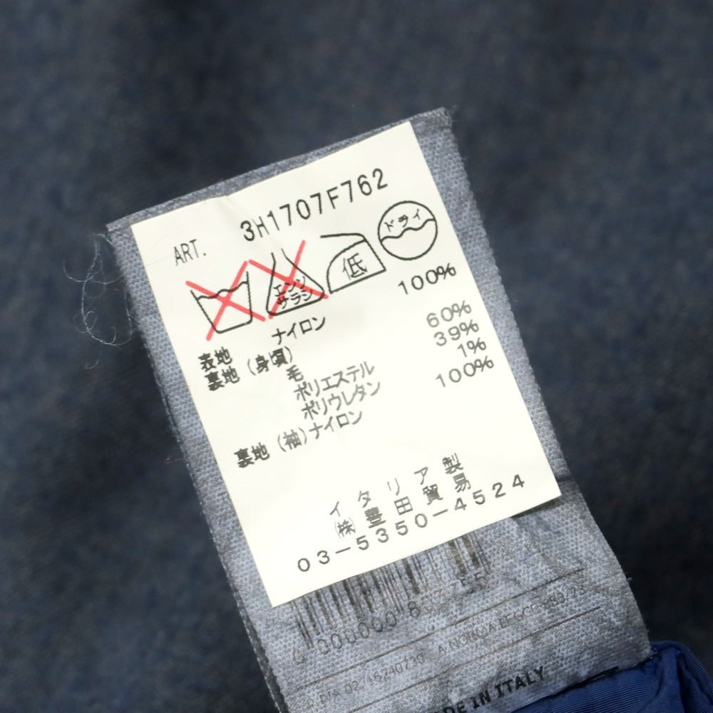 【中古】イーヴォ Hevo ナイロン 中綿 トレンチコート ダークブルー【 48 】【 状態ランクB 】【 メンズ 】