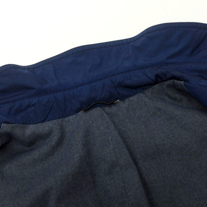 【中古】イーヴォ Hevo ナイロン 中綿 トレンチコート ダークブルー【 48 】【 状態ランクB 】【 メンズ 】