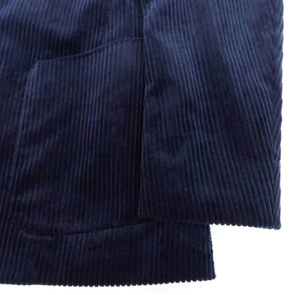 【中古】フクロウ FUKUROU コットン 太畝コーデュロイ 3B テーラードジャケット ネイビー【 48 】【 状態ランクB 】【 メンズ 】