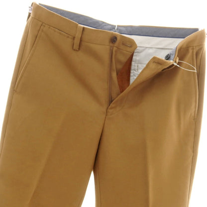 【中古】シップス SHIPS SUPER100’S ウール フランネル カジュアルスラックスパンツ ライトブラウン【 30 】【 状態ランクB 】【 メンズ 】