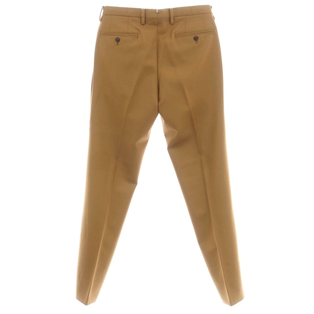 【中古】シップス SHIPS SUPER100’S ウール フランネル カジュアルスラックスパンツ ライトブラウン【 30 】【 状態ランクB 】【 メンズ 】