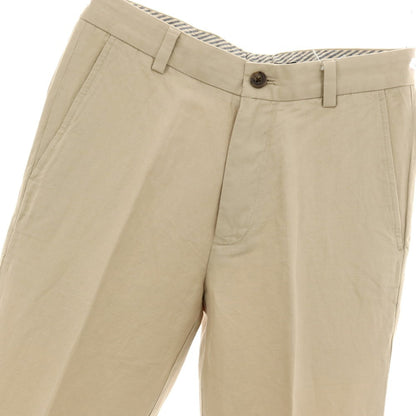 【中古】ブルックスブラザーズ Brooks Brothers リネンコットン カジュアルスラックスパンツ ベージュ【 30 】【 状態ランクB 】【 メンズ 】 []