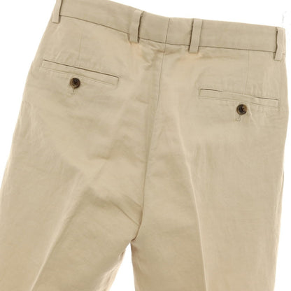 【中古】ブルックスブラザーズ Brooks Brothers リネンコットン カジュアルスラックスパンツ ベージュ【 30 】【 状態ランクB 】【 メンズ 】 []