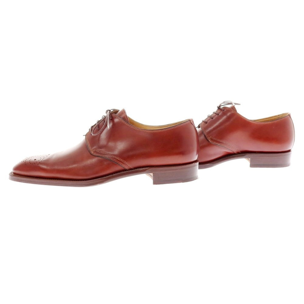 【中古】イセタンメンズ ISETAN MENS CORTINA製 プレーントゥ ドレスシューズ ブラウン【 サイズ8 】【 状態ランクB 】【 メンズ 】 [BPD]